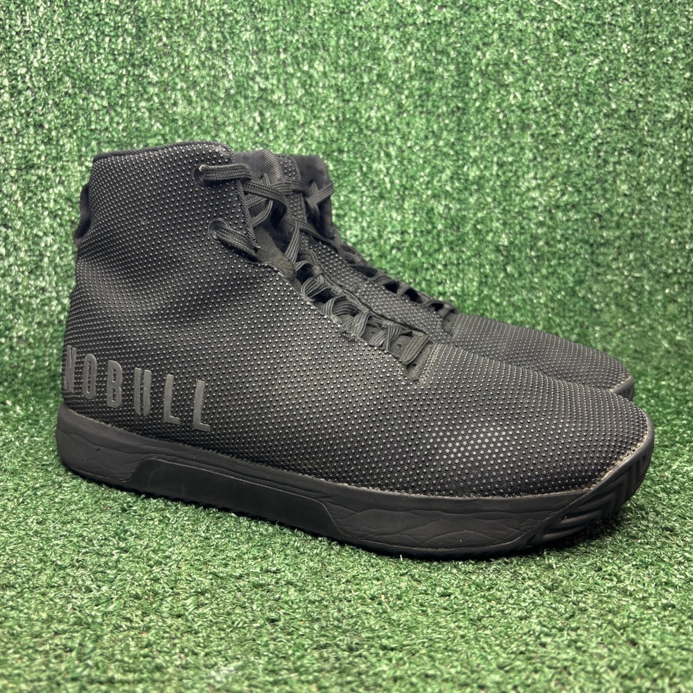 NOBULL SuperFabric High-Top Trainer Training Athletic Sneakers Black Mens 11.5